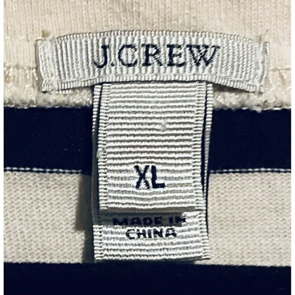 J Crew Top Womens XL Stitchwork Stripe Aztec Print Embroidered Boho 59784 - Picture 6 of 9